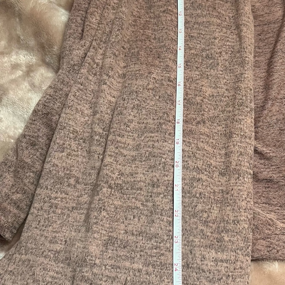 Charlotte Russe Mauve Open Front Cardigan - Picture 4 of 4